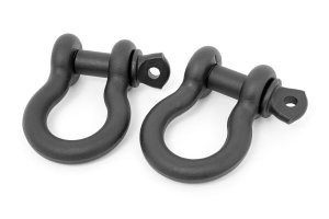 D Ring Shackles - Rough Country - Cast, 3/4